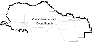 Moira municipal map