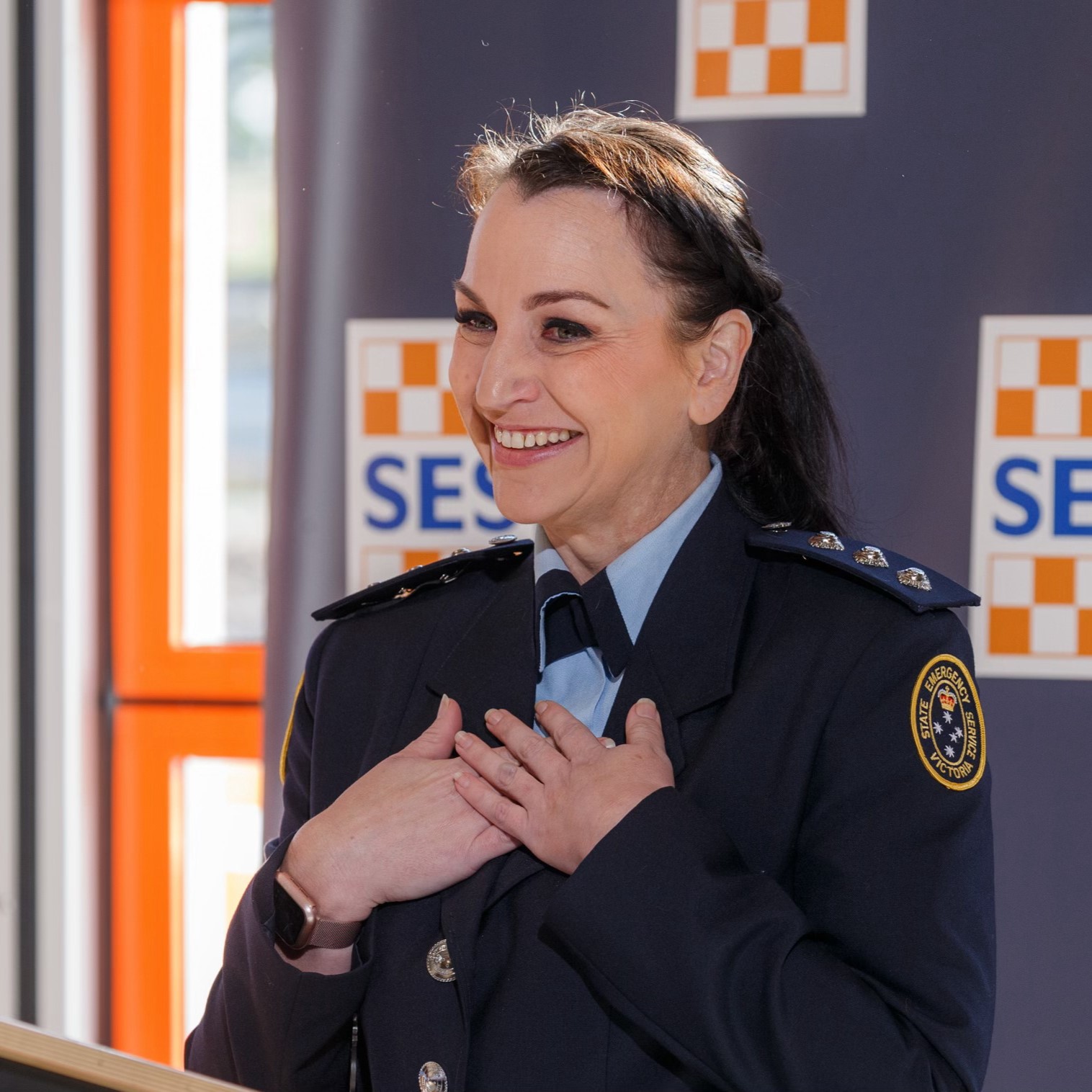 VICSES Frankston Unit Controller Brooke Bird.