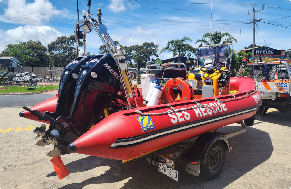 VICSES Inverloch Boat