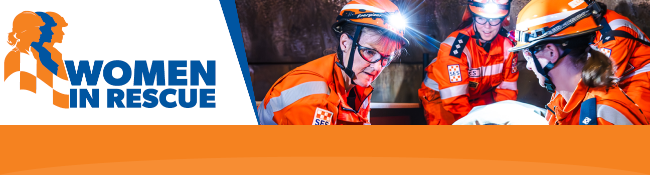 Women in Rescue website banner
