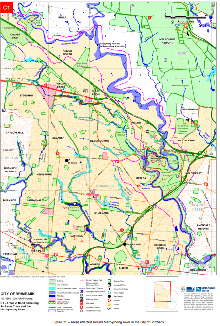 City Of Brimbank Map Brimbank City Council